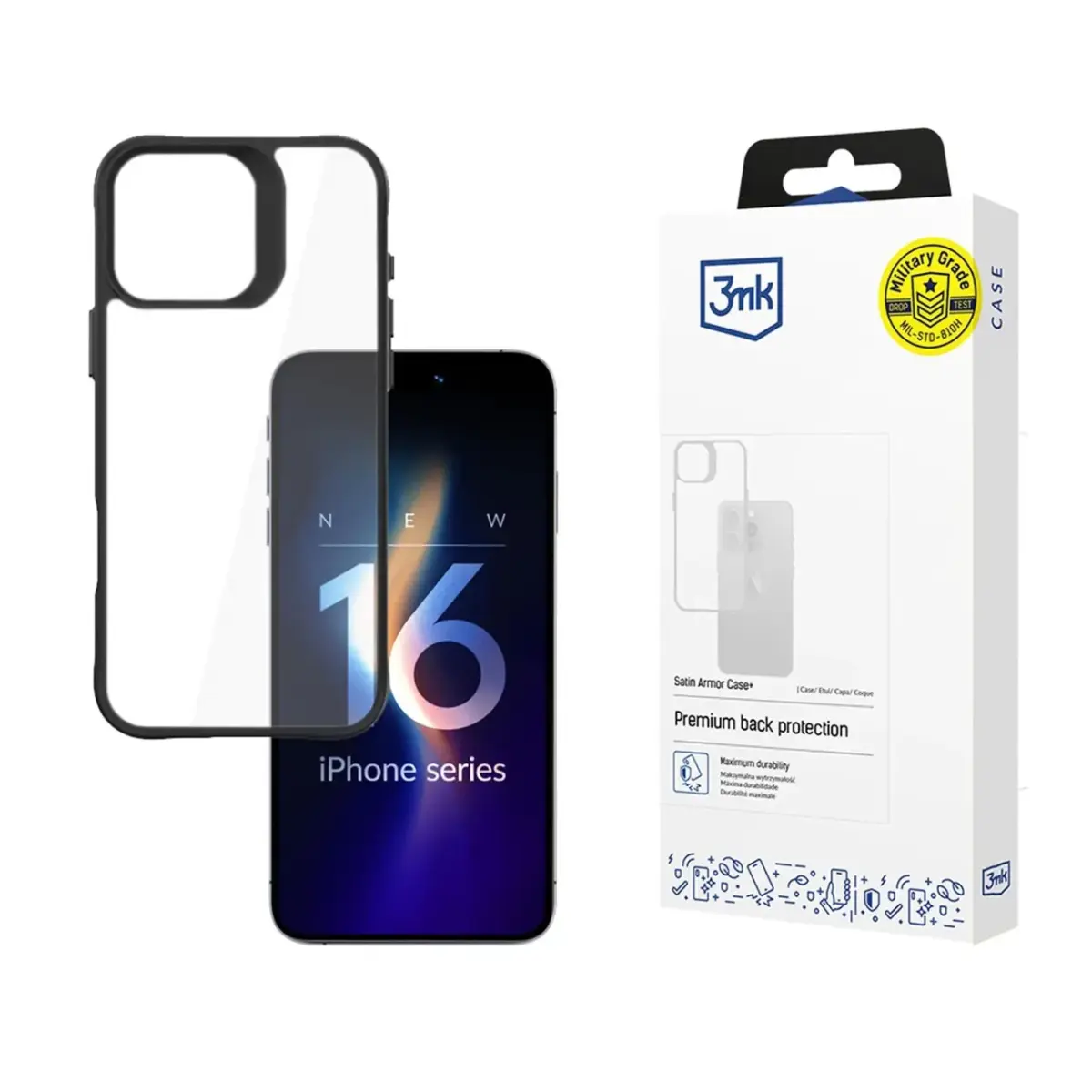 3mk Protection 3mk Satin Armor Case+