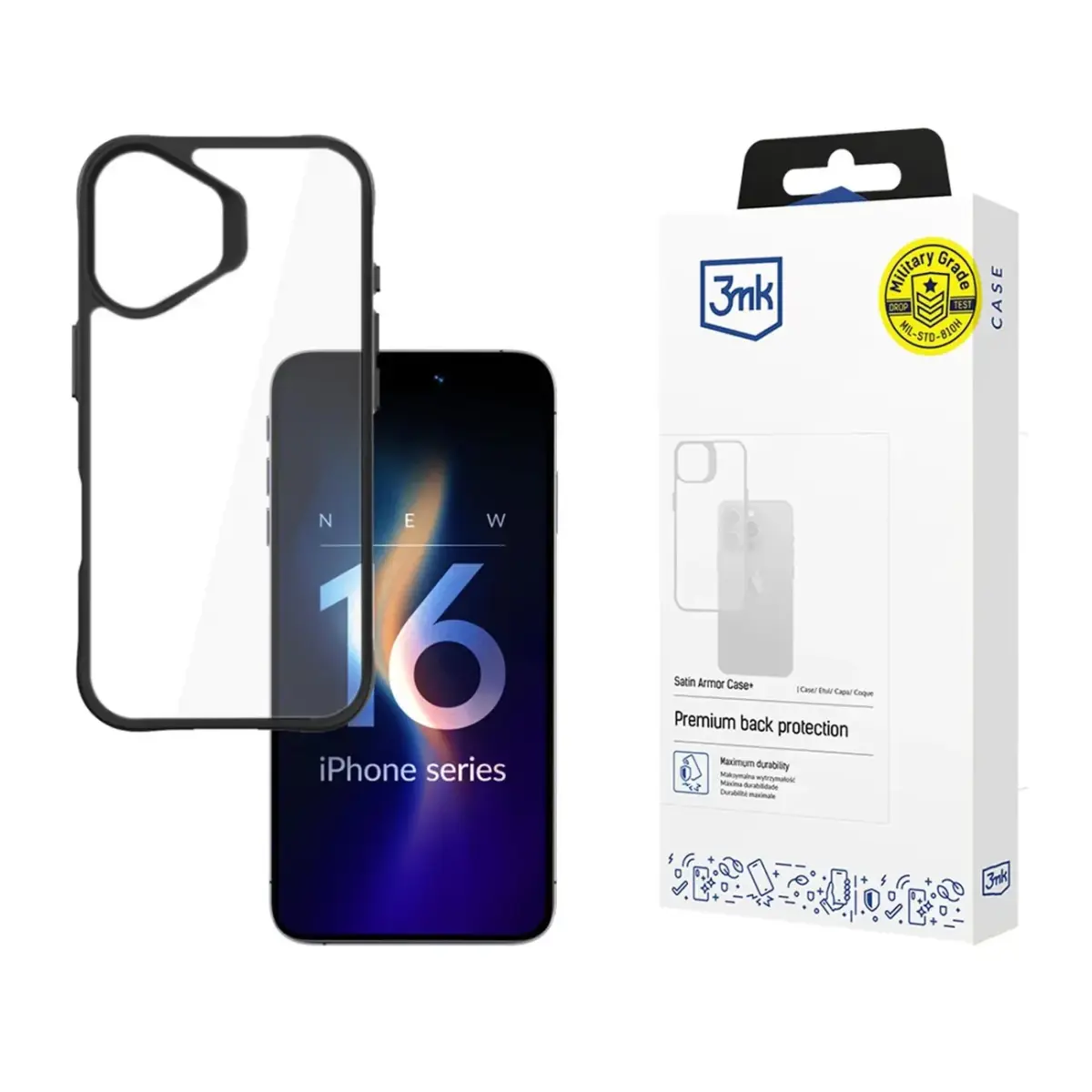 3mk Protection 3mk Satin Armor Case+