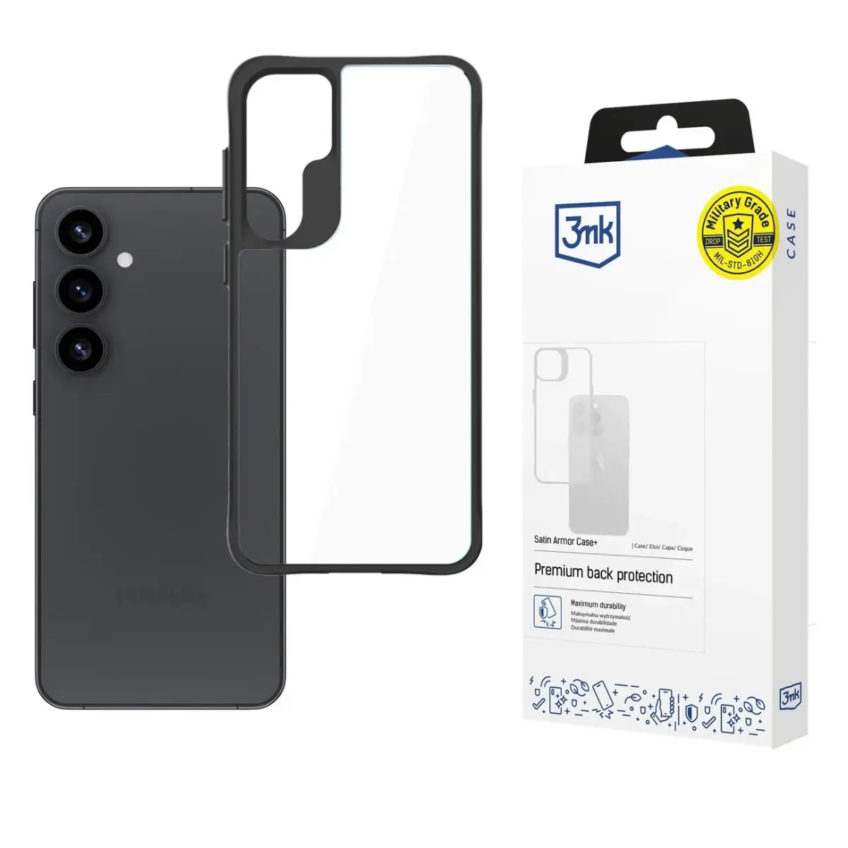 3mk Protection 3mk Satin Armor Case+