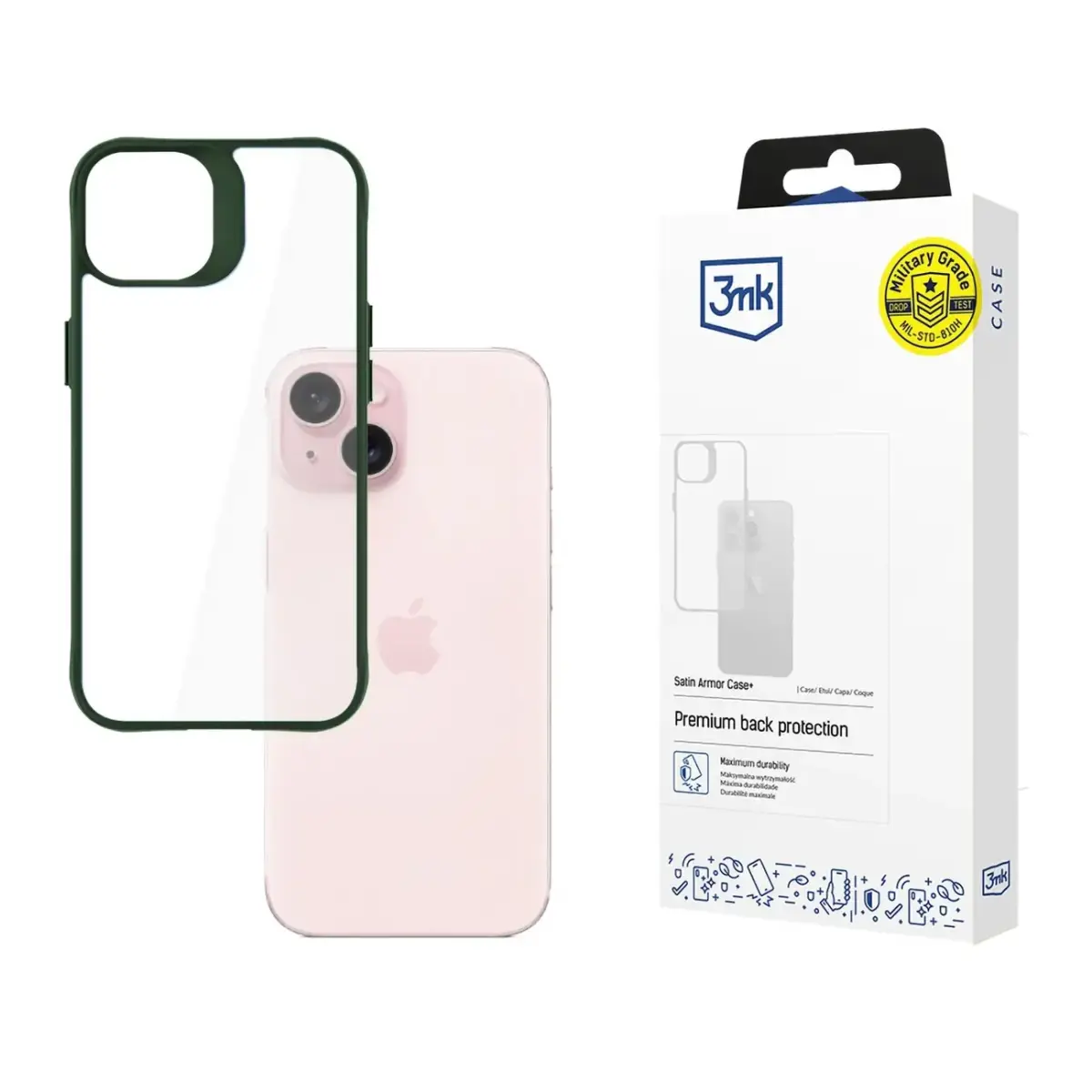 3mk Protection 3mk Satin Armor Case+