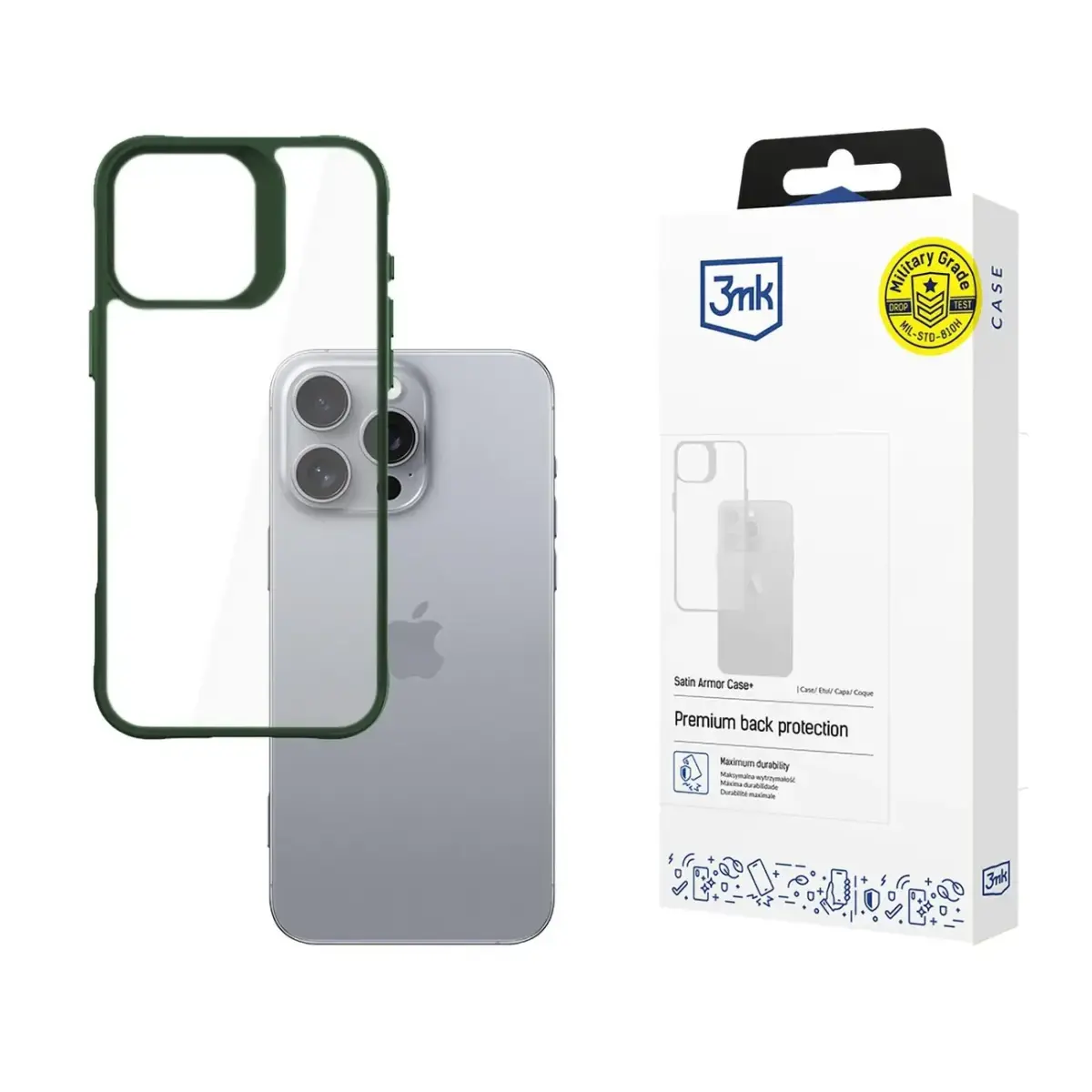 3mk Protection 3mk Satin Armor Case+