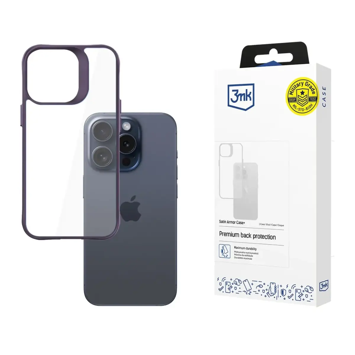 3mk Protection 3mk Satin Armor Case+