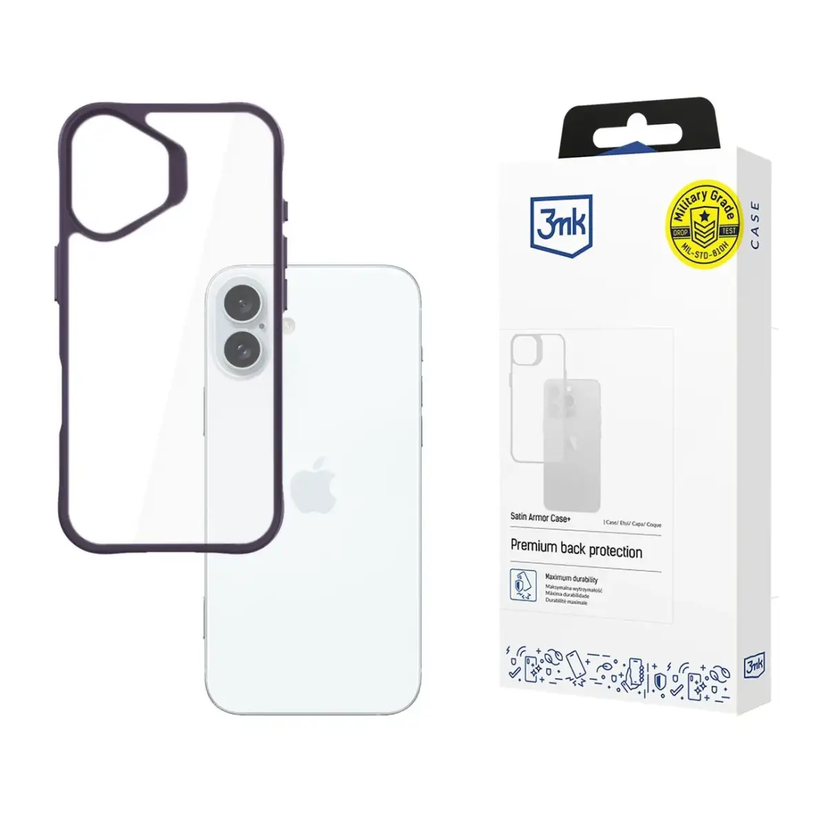 3mk Protection 3mk Satin Armor Case+
