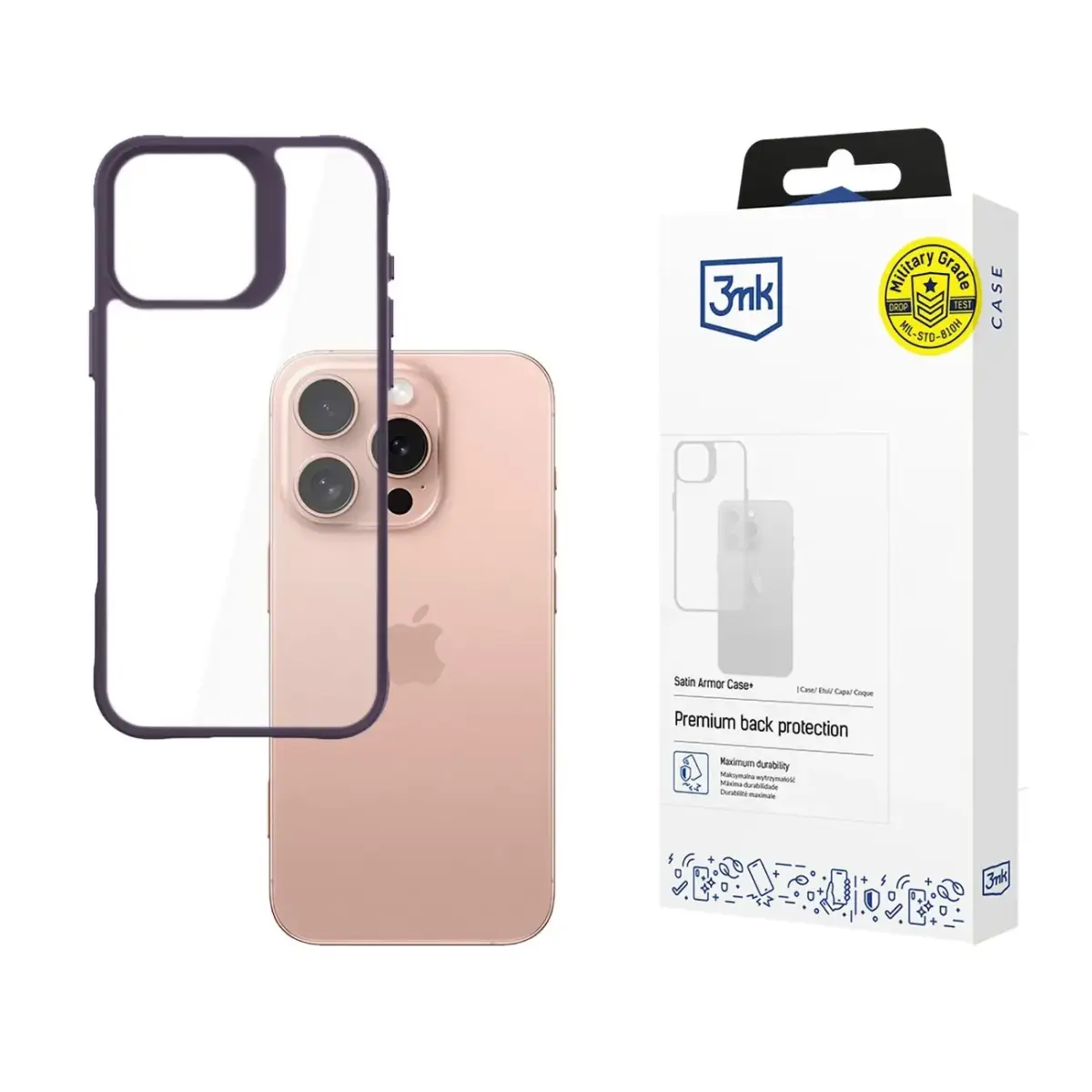 3mk Protection 3mk Satin Armor Case+