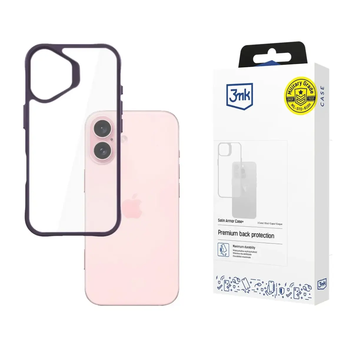3mk Protection 3mk Satin Armor Case+