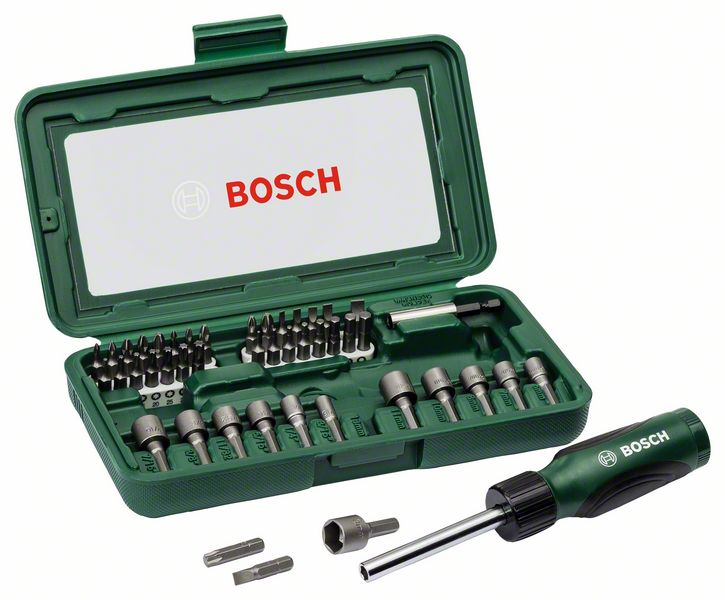 Bosch Powertools 46-daļ.skrūvgr.uzg.kompl