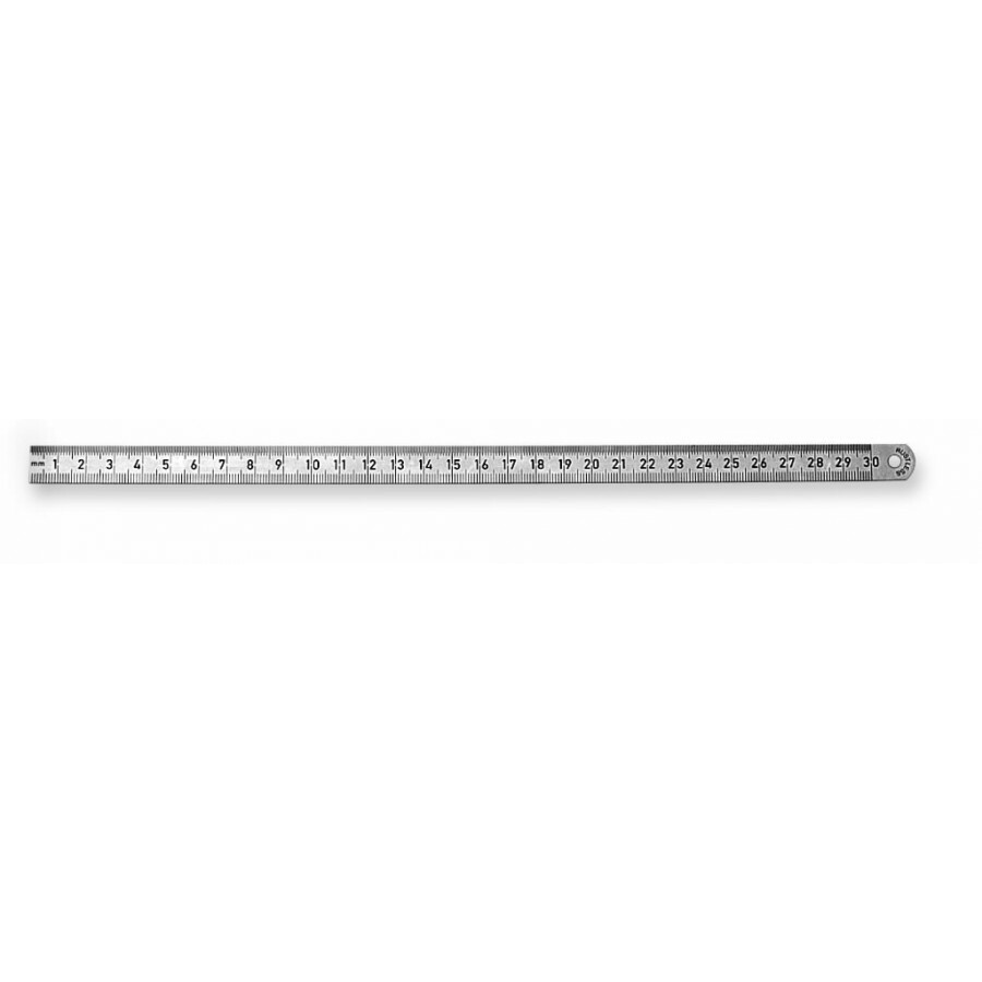 497 tipa tērauda lineāls, 150 mm