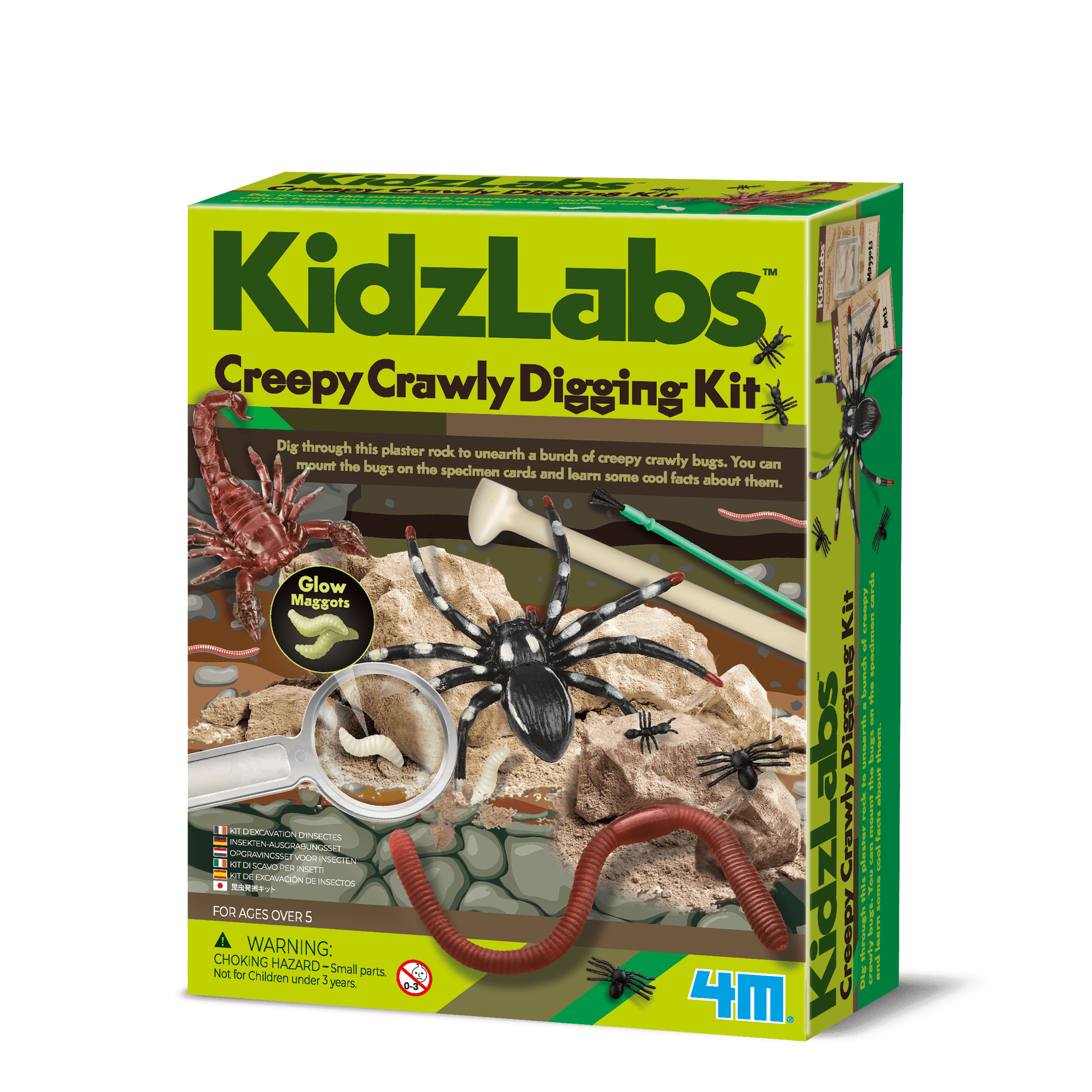 4M Creepy Crawly rakšanas komplekts |