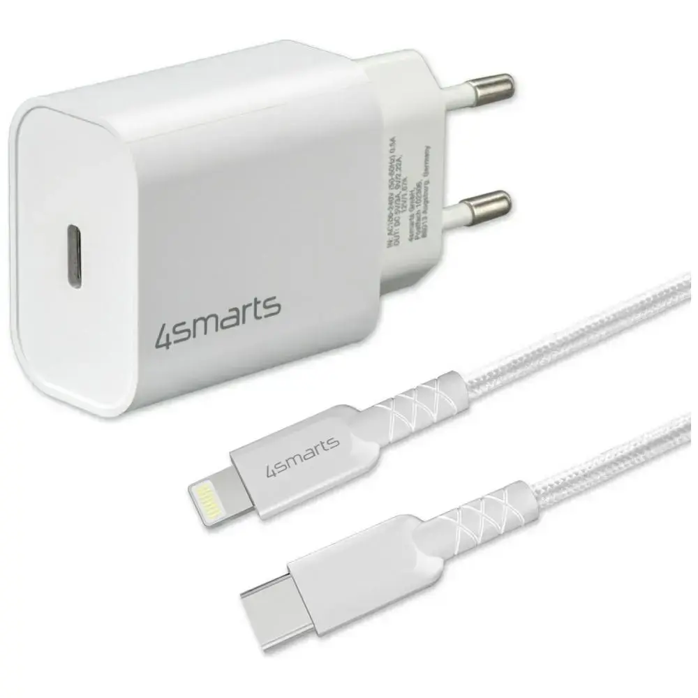 4smarts ātrās uzlādes komplekts 20W ar