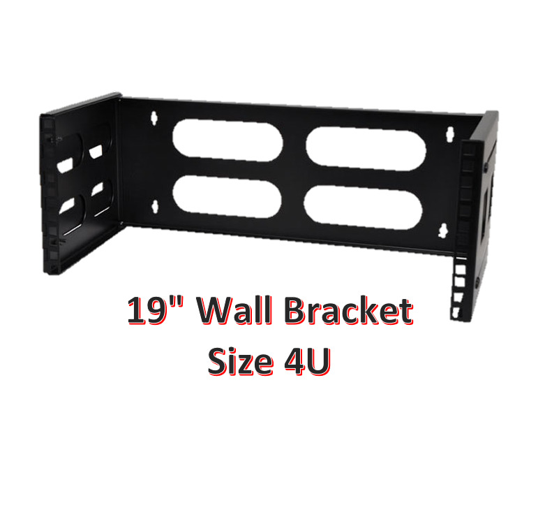PROBASE™ 4U 19" Sienas stiprinājums ar