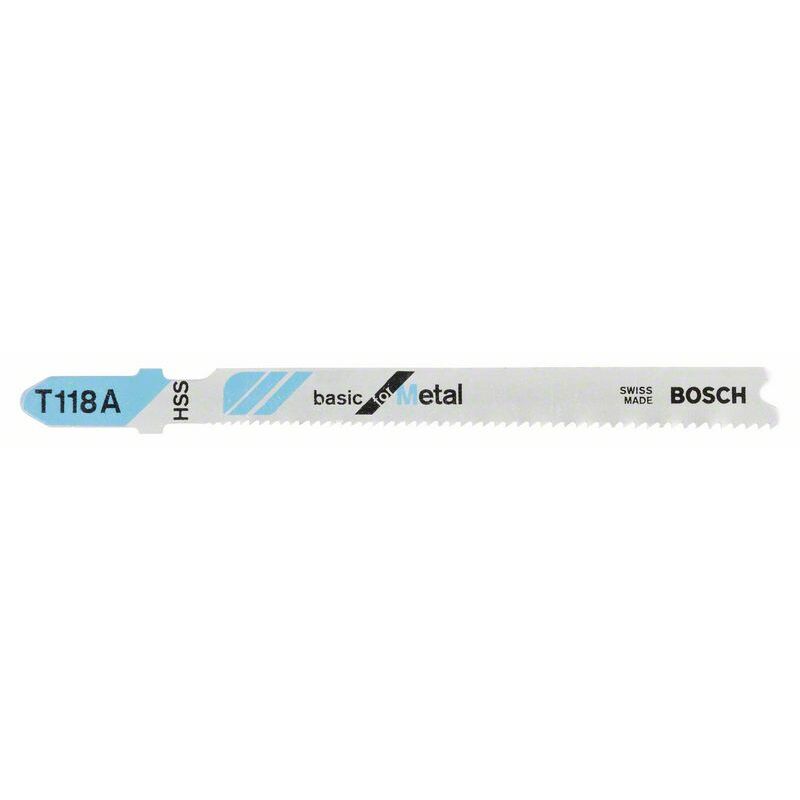 BOSCH 5 figūrzāģa asmeņi T 118