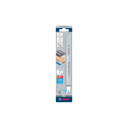 BOSCH 5 PRO Zobenzāģa asmeņi S