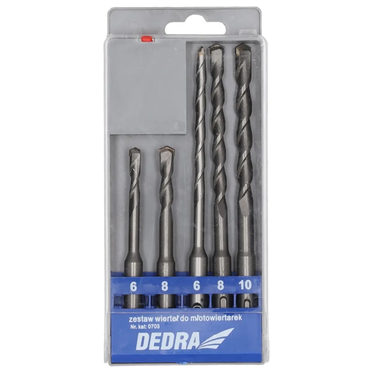 DEDRA-EXIM 5 urbju komplekts perforatoriem, 6