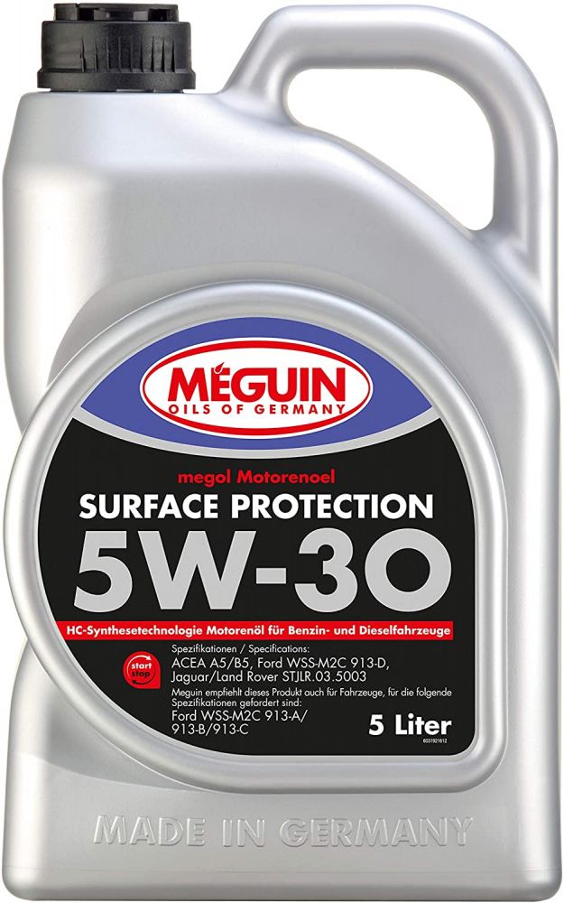 Meguin 5w-30 virsmu aizsardzības eļļa, 5L