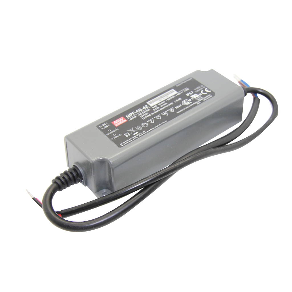 MEAN WELL 60 W LED barošanas