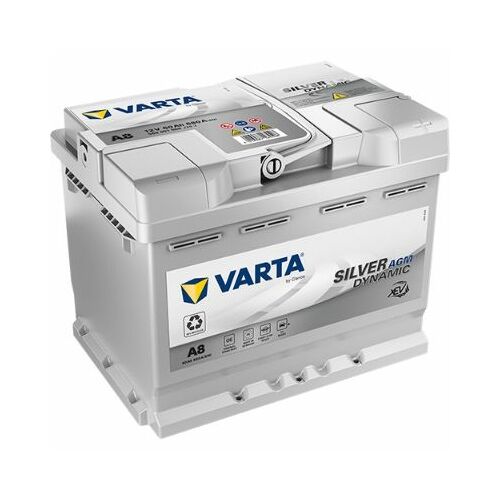 Startera akumulatoru baterija VARTA A8 60Ah