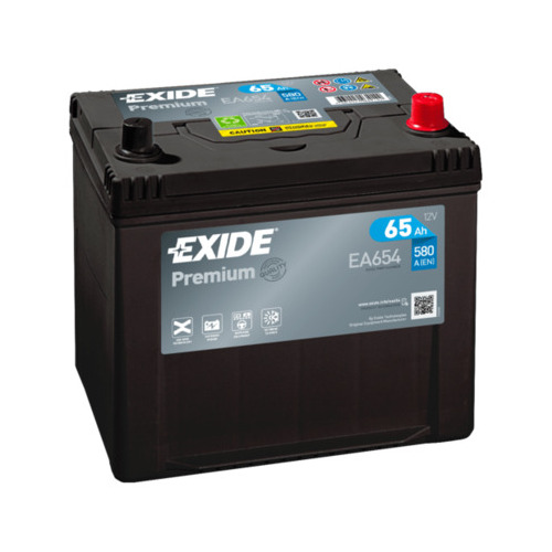 VARTA Startera akumulatoru baterija EXIDE EA654