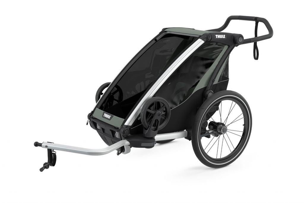 Thule Chariot Lite1-vietīga multisporta velosipēdu piekabe
