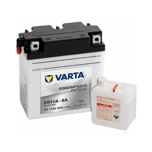 Startera akumulatoru baterija VARTA 6N11A-3A, 11Ah