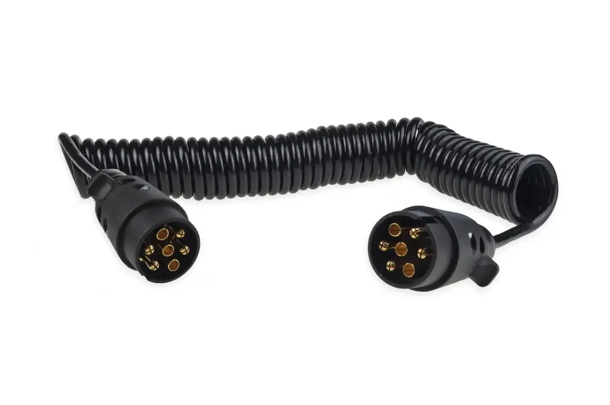 AMIO 7PIN spirālveida kabelis 12V m