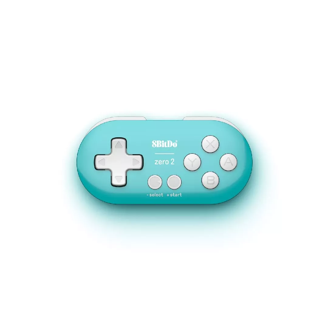 8Bitdo Zero 2 Turquoise Bluetooth Gamepad