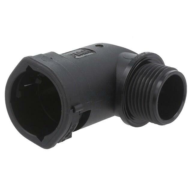 PMA 90° angled connector; Thread: metric