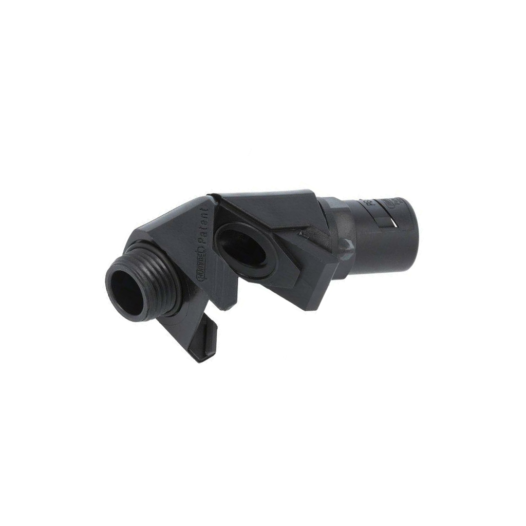 90° angled connector; Thread: PG,outside
