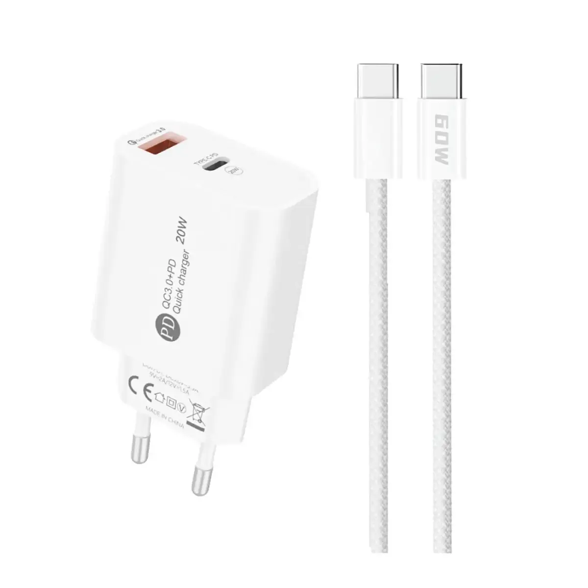 OEM A6MaxL tīkla lādētājs | 20W