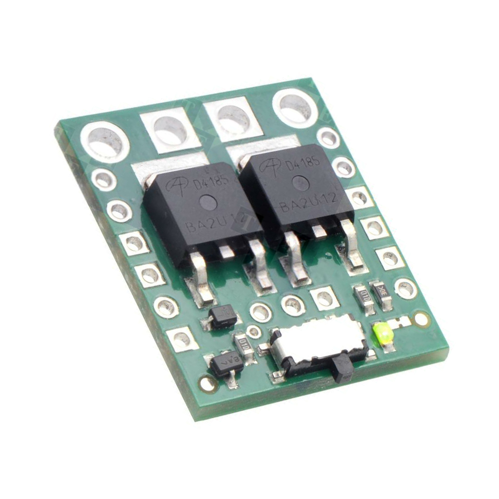 Accessories: electronic power switch; green; 8A