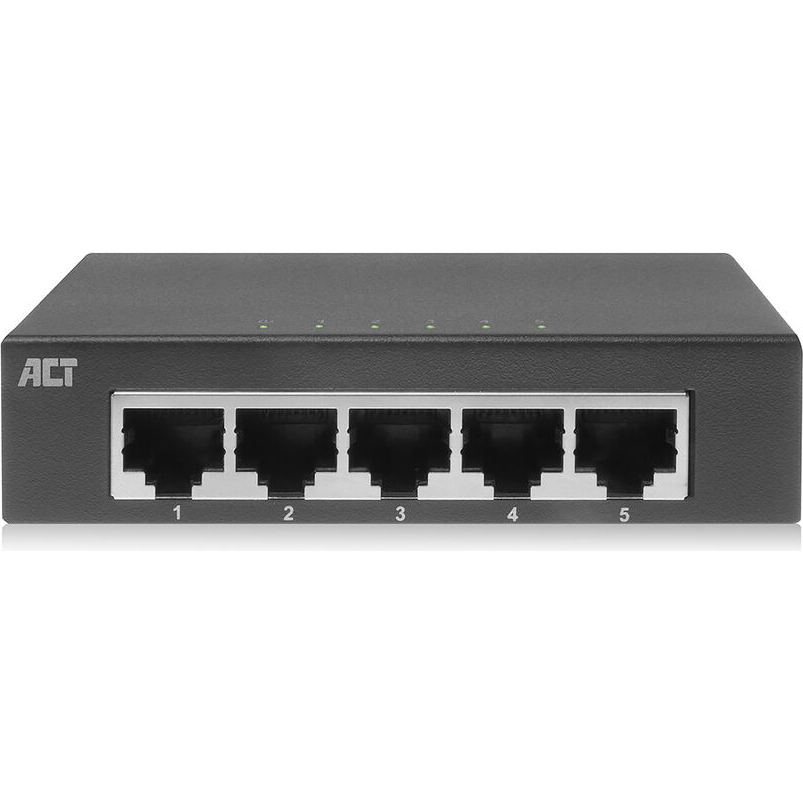 ACT 5 PORTS, NETWORKSWITCH, 1GBPS |