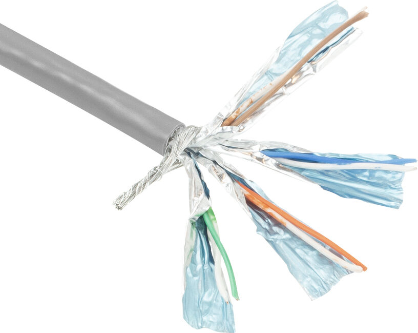 ACT C6 S/FTP PATCH PVC GREY
