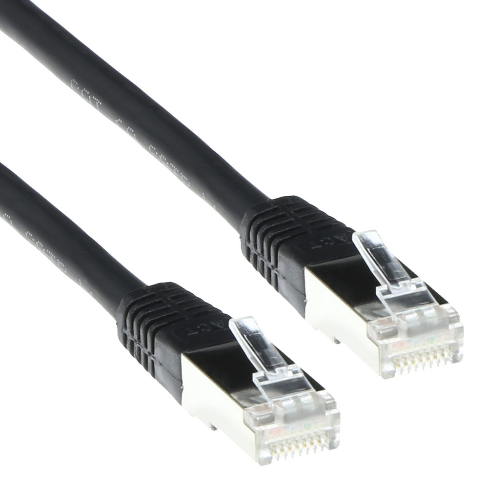 ACT CAT5E F/UTP LSZH BLACK  15