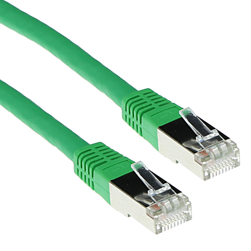 ACT CAT5E F/UTP LSZH GREEN 7