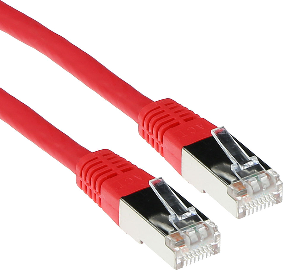 ACT CAT5E F/UTP LSZH RED 7