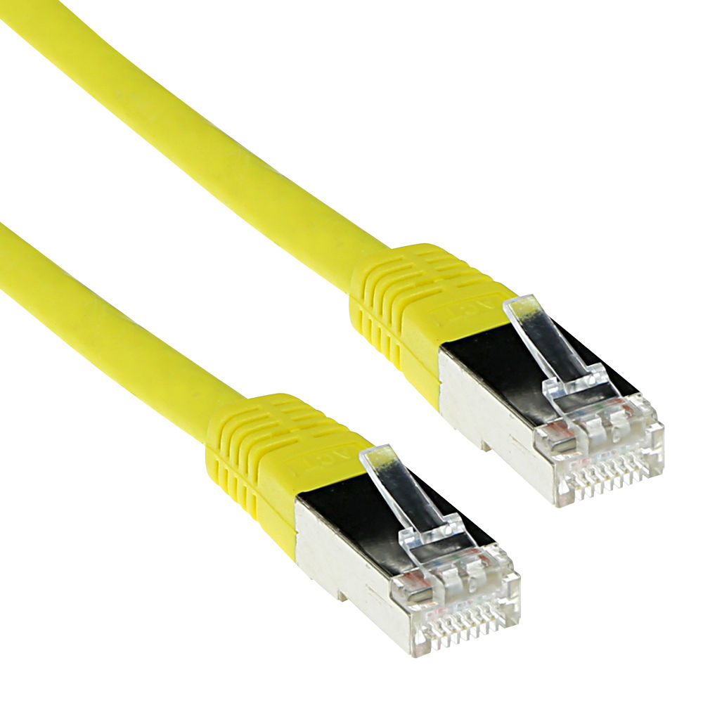 ACT CAT5E F/UTP LSZH YELLOW 7