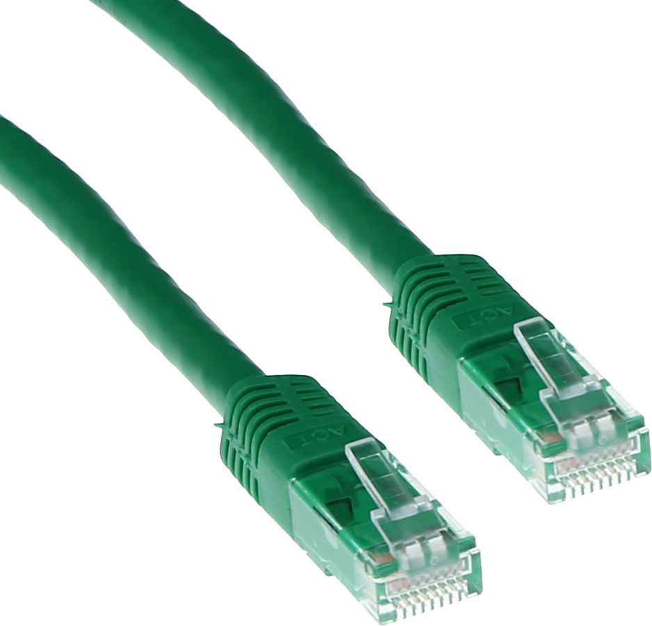 ACT CAT5E U/UTP GREEN        1.50M
