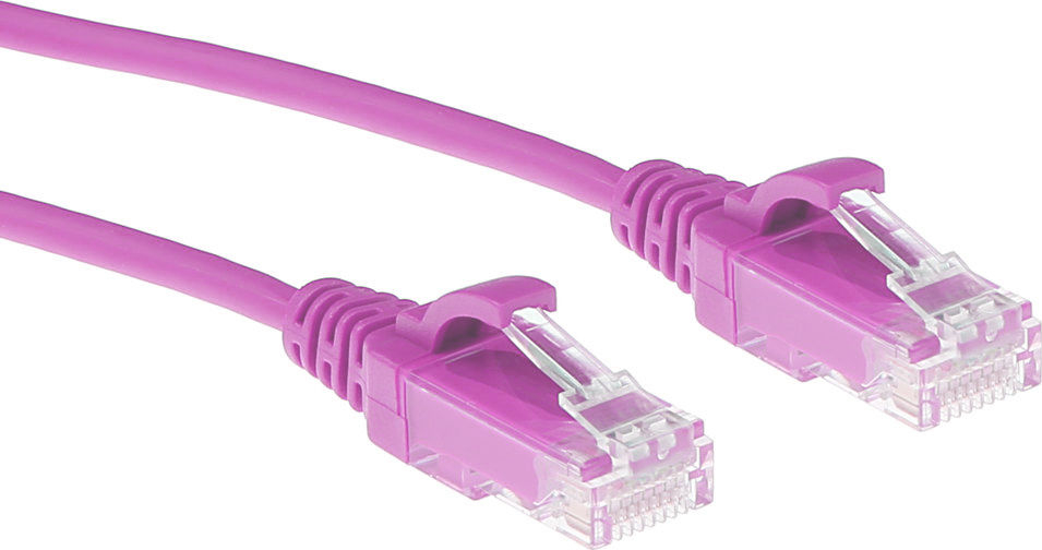 ACT CAT6 U/UTP SLIMLINE PK 1