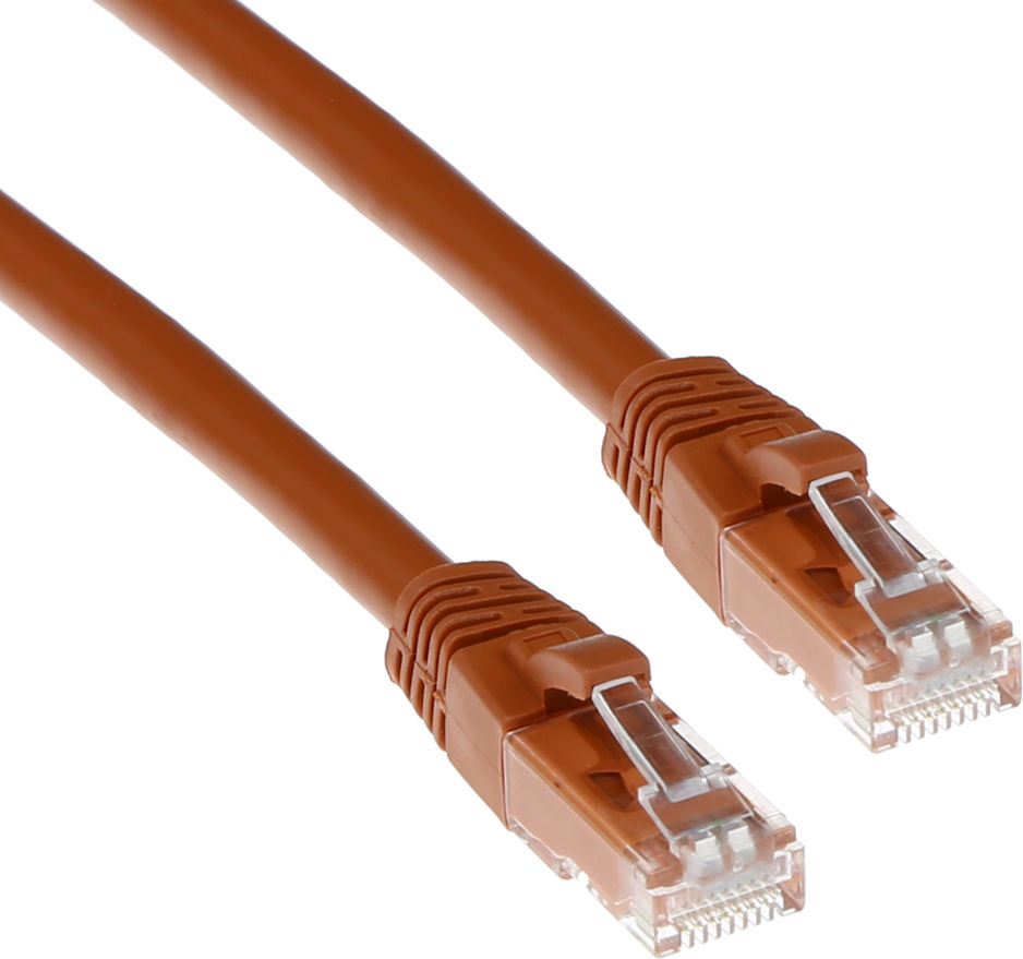 ACT CAT6 U/UTP SNAGLESS BN   5