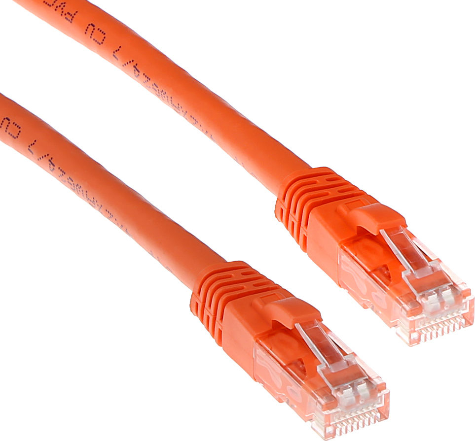 ACT CAT6 U/UTP SNAGLESS OR   0