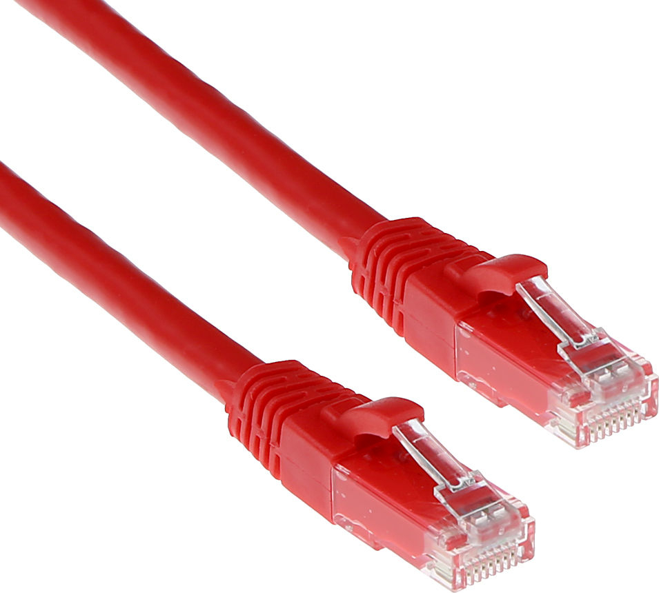 ACT CAT6 U/UTP SNAGLESS RD   0