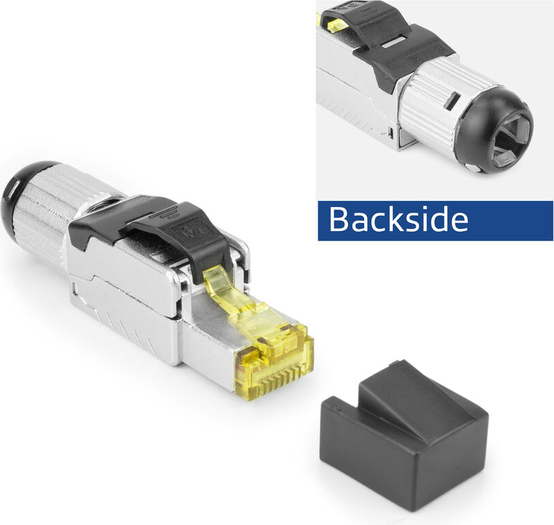 ACT CAT6A RJ45 SHIELDED FIELD PLUG