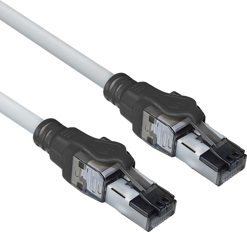 ACT CAT6A S/FTP IDC LSZH GY