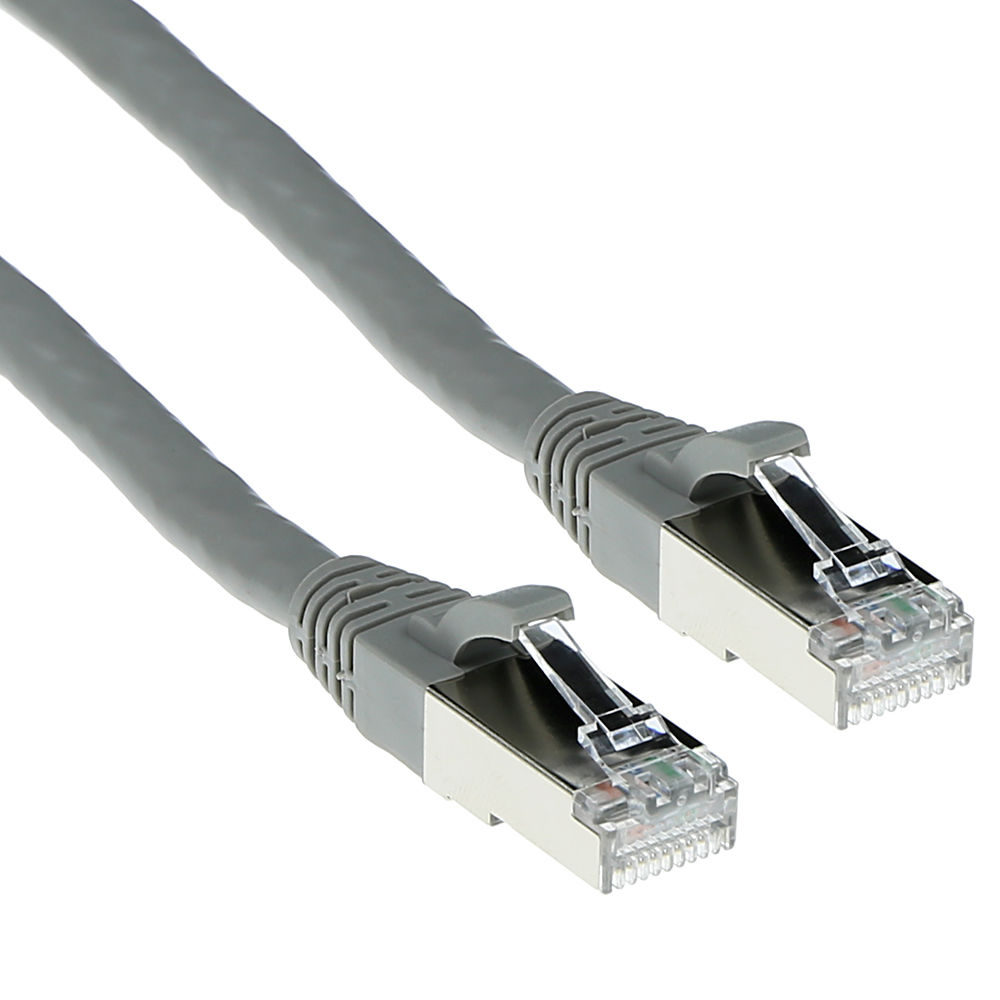 ACT CAT6A S/FTP LSZH SNG GY