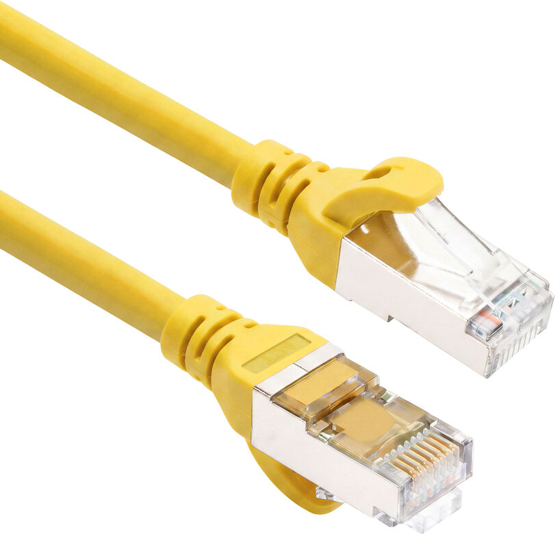 ACT CAT6A S/FTP TPE YL 7