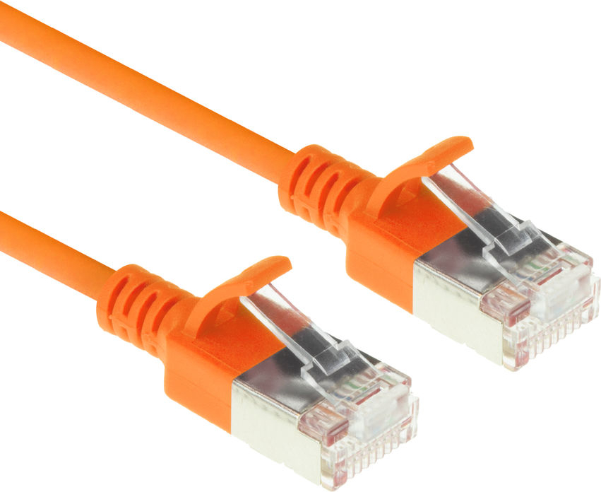 ACT CAT6A U/FTP SLIMLINE OR 0