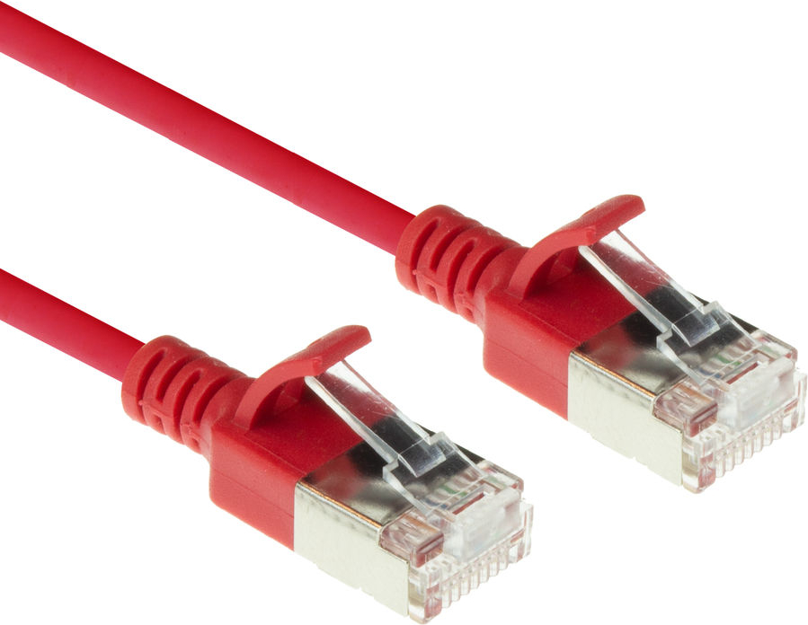 ACT CAT6A U/FTP SLIMLINE RD 0