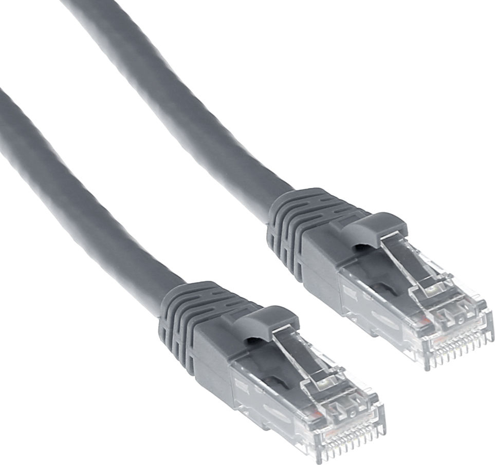 ACT CAT6A U/UTP SNAGLESS GY 2