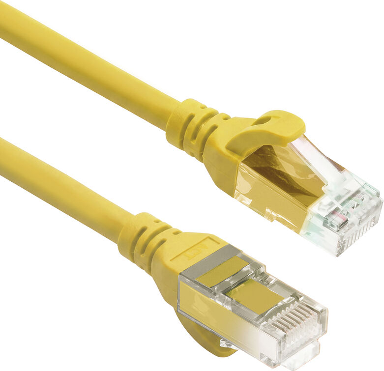 ACT CAT6A U/UTP TPE YL 5