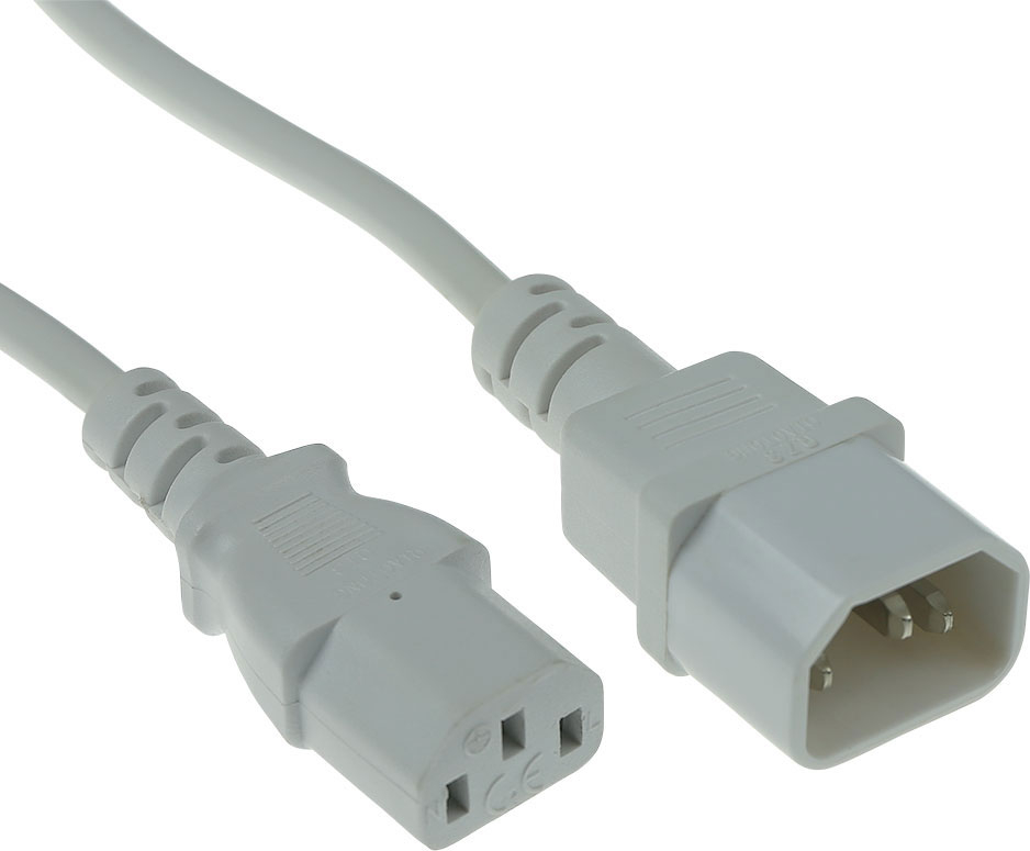 ACT POWERCORD 13-C14 WH 1.20M