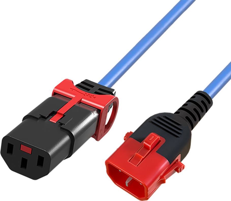 ACT POWERCORD C13SL+-C14L BL 1.50M